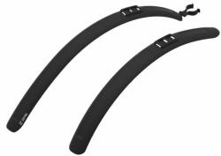 Zefal Trail 55 Set felpattintható műanyag sárvédő szett 26-29 colos kerékpárokhoz, fekete