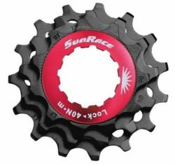 Sunrace SPCS12 kazettás lánckeréksor, 12s, 11-13-15T, ezüst-piros