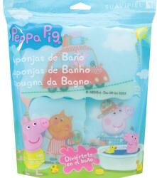 Suavipiel Set burete de baie Peppa Pig 3buc, pentru călătorie, roz - Suavipiel Peppa Pig Bath Sponge 3 buc