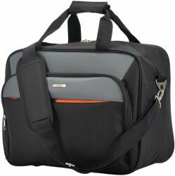 BONTOUR Wizzair/Ryanair kézipoggyász kabintáska 40x30x20 cm , Bontour AIR Utazótáska, Fekete (2110-Black)
