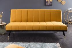 LuxD Design ágyazható kanapé Halle 180 cm mustársárga