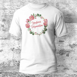 Partikellékek Lánybúcsú Folyamatban - bazsarózsás póló több színben