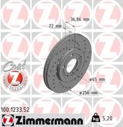 ZIMMERMANN Disc frana ZIMMERMANN SPORT Z 100.1233. 52 (100.1233.52)