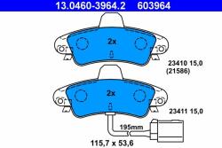 ATE set placute frana, frana disc ATE 13.0460-3964.2 (13.0460-3964.2)