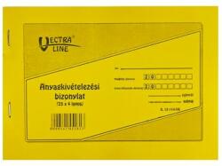 Vectraline Nyomtatvány anyagkivételezési bizonylat VECTRALINE A/5 fekvő 25x4 lapos 8 tételes (B12-114/V) - fotoland