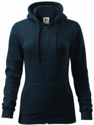 MALFINI Hanorac damă Trendy Zipper - Albastru marin | XL (4110216)
