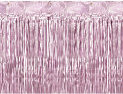 PartyDeco Ajtódekoráció, függöny, háttér, 90x250cm, Rózsaszín (LUFI434188)