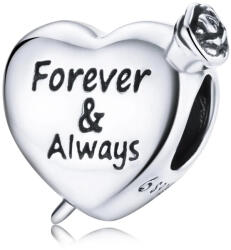 GALAS Talisman din argint 925 Rose Forever Love Infinity (BSC480)