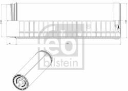Febi Bilstein Filtru aer FEBI BILSTEIN 170712 (170712) - automobilus