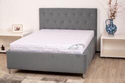 Somnart Saltea cu spumă poliuretanică HypoallergenicMed PolyCotton 160x200, hipoalergenică, husă lavabilă și detașabilă cu fermoar, fermitate medie