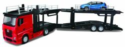 Bburago Tir Mercedes Benz Actros Trailer Multicar Carrier + Renault Captur 2016 Bburago 25451/43 (18804)