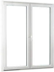 Schüco Bukó-nyíló műanyag ablak 90X150 cm balos SCHÜCO 82AS (VSZBNYERK180210JSCF)