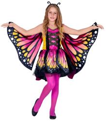 Widmann Rózsaszín pillangó szárnyakkal - 128 cm-es méret (10866)