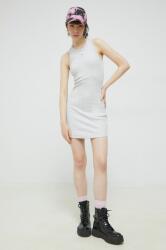 Tommy Hilfiger ruha szürke, mini, testhezálló - szürke L - answear - 19 990 Ft