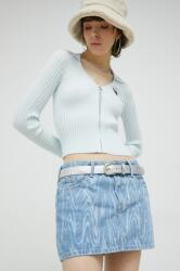 Tommy Jeans farmer szoknya mini, egyenes - kék 28 - answear - 22 990 Ft