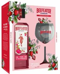 Beefeater Pink Strawberry 37,5% 0,7 l - pohárral, díszdobozban