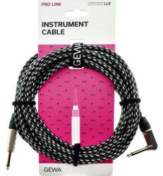 GEWA Alpha Audio Pro Line szövetes 190.513 3 m pipás hangszerkábel