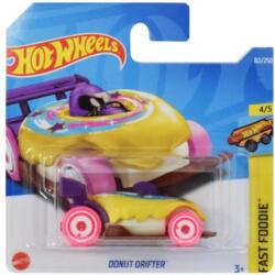 Mattel Hot Wheels - Donut Drifter sárga kisautó 1:64 (5785/HCX84)
