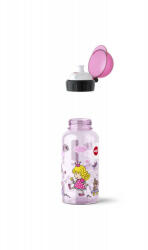 emsa Kids Water Bottle 0, 4l + lunch box princess set Roz (518137)