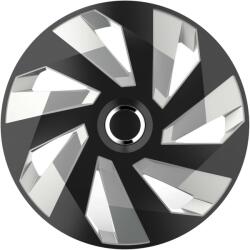 VERSACO Set 4 capace roti model VECTOR RC 15" - SILVER & BLACK (AVX-AM10499)