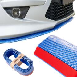 AVEX Protectie spoiler, prelungire bara fata/spate din cauciuc, culoare CARBON Albastru (AVX-K6483_2)