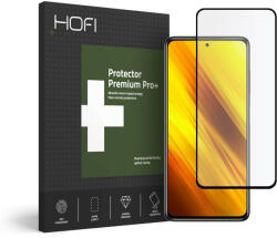 HOFI Glass Pro+ Xiaomi Poco X3 NFC Full Glue kijelzővédő edzett üvegfólia (tempered glass) 9H keménységű, fekete - tok-store