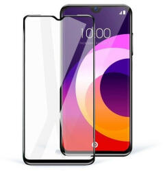 Samsung Galaxy S22 5D Full Glue Ceramic hajlékony, teljes kijelzős üvegfólia 9H keménységű, fekete