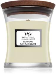 WoodWick Solar Ylang lumânare parfumată cu fitil din lemn 85 g