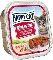 Happy Cat Minkas Duo - Baromfi és marha 6 x 100 g