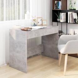 vidaXL Birou, gri beton, 101 x 50 x 76, 5 cm, PAL (809561)