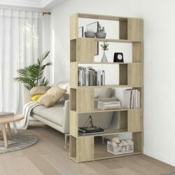 vidaXL Bibliotecă/Separator cameră, stejar sonoma, 100x24x188 cm (3082074) Biblioteca