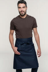 Kariban Uniszex, női, férfi kötény, szakács, pincér Kariban KA887 Cotton Long Apron -Egy méret, Dark Grey