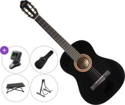 Valencia VC104L Premium SET 4/4 Black Klasszikus gitár