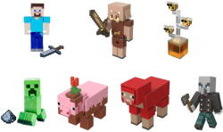Mattel Minecraft figura - többféle (GTP08)