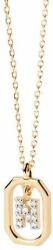 PDPAOLA Gyönyörű aranyozott nyaklánc "N" betű LETTERS CO01-525-U (lánc, medál) - mall