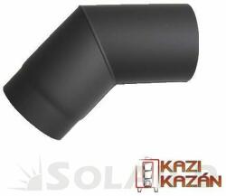 Kazi Kazán TOTYA Fekete könyök 120/45° - KAZI (SLD-1150)