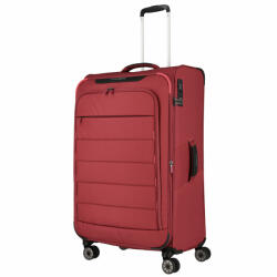 Travelite Skaii piros 4 kerekű bővíthető nagy bőrönd (92649-12)