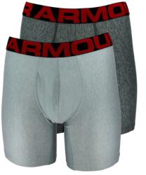Under Armour Boxeri sport bărbați "Under Armour Tech 6in 2 Pack - gray