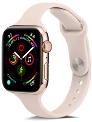 Curea subțire din silicon Apple Watch Ultra 1 / 2 (49 mm) / 9 / 8 / 7 (45 mm) / 6 / SE / 5 / 4 (44 mm) / 3 / 2 / 1 (42 mm) PINK SILTY