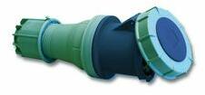 PCE Ipari dugalj lengő 2P+E 125A 230V(50+60Hz) kék egyenes IP67 műanyag 6h-pozíció PowerTwist PCE - 243-6 (243-6)