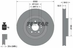 TEXTAR Disc frana TEXTAR PRO+ 92150705 (92150705)