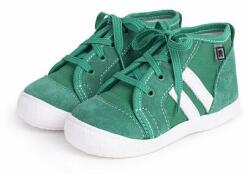 Michal Ševela - VELA SHOES Gyerek bőr tornacipő Koko, zöld gyermek méretek 26