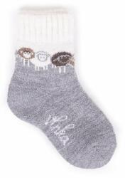 Vlnka Gyerek Merinó zokni "bari csapat" - fehér zokniméret 25-27