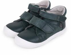 Michal Ševela - VELA SHOES Tépőzáras gyerek bőr tornacipő "Kiki" - zöld gyermek méretek 19