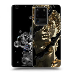 Picasee Husă neagră din silicon pentru Samsung Galaxy S20 Ultra 5G G988F - Golder