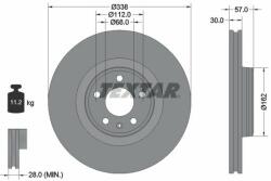 TEXTAR Disc frana TEXTAR PRO+ 92282605 (92282605)