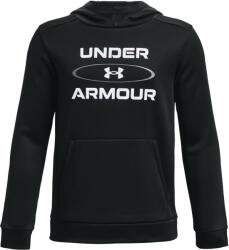 Under Armour Under UA Armour Fleece Graphic HD-BLK Kapucnis melegítő felsők 1373539-001 Méret YXS - top4running