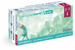 Sempermed Semper® GREEN, L-es méret, púdermentes nitril kesztyű, 200 db