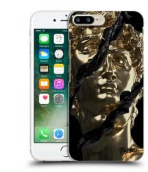 Picasee Fekete szilikon tok az alábbi mobiltelefonokra Apple iPhone 8 Plus - Golder