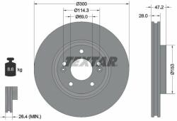TEXTAR Disc frana TEXTAR PRO+ 92166505 (92166505)